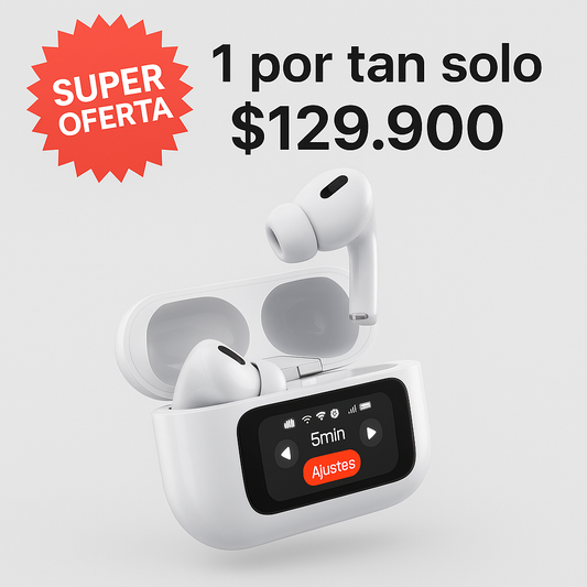 audífonos inalámbricos bluetooth a9pro con pantalla táctil✨ Tecnología que se escucha, comodidad que se siente 🛋️🔊