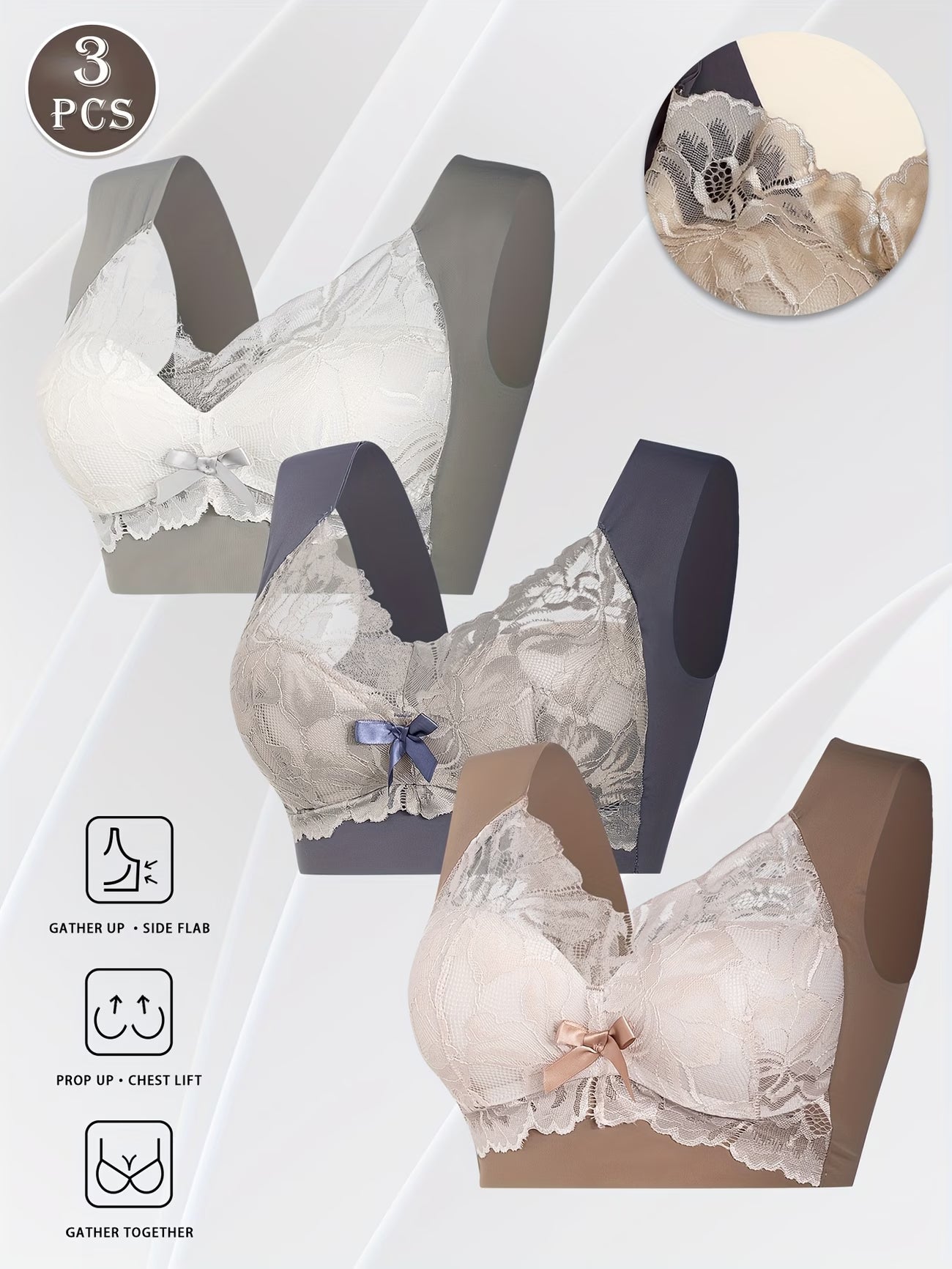 Sosten Encanté Bra💖Comodidad que enamora, estilo que se nota