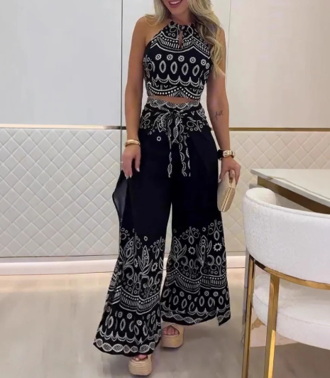 🌴 Conjunto de 2 Piezas “Sahara” – Elegancia y Frescura en un Solo Look✨