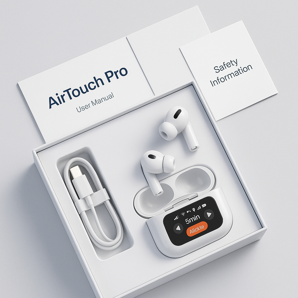 audífonos inalámbricos bluetooth a9pro con pantalla táctil✨ Tecnología que se escucha, comodidad que se siente 🛋️🔊