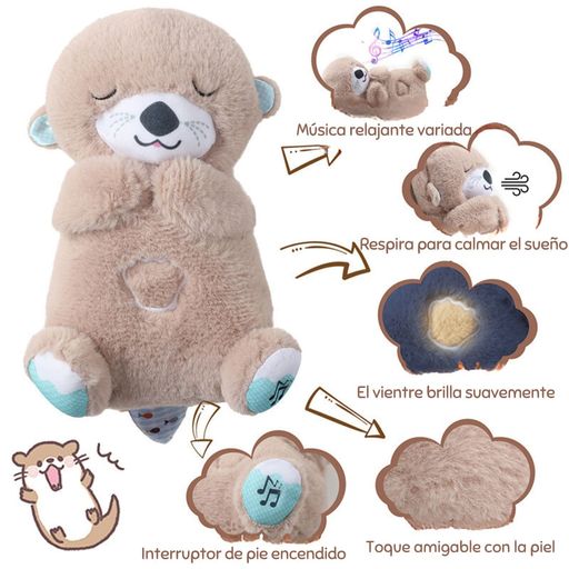 💞NUTRIA PELUCHE DE APEGO💞ARMONIA Y DELICADEZA PARA TU BEBE👶💞