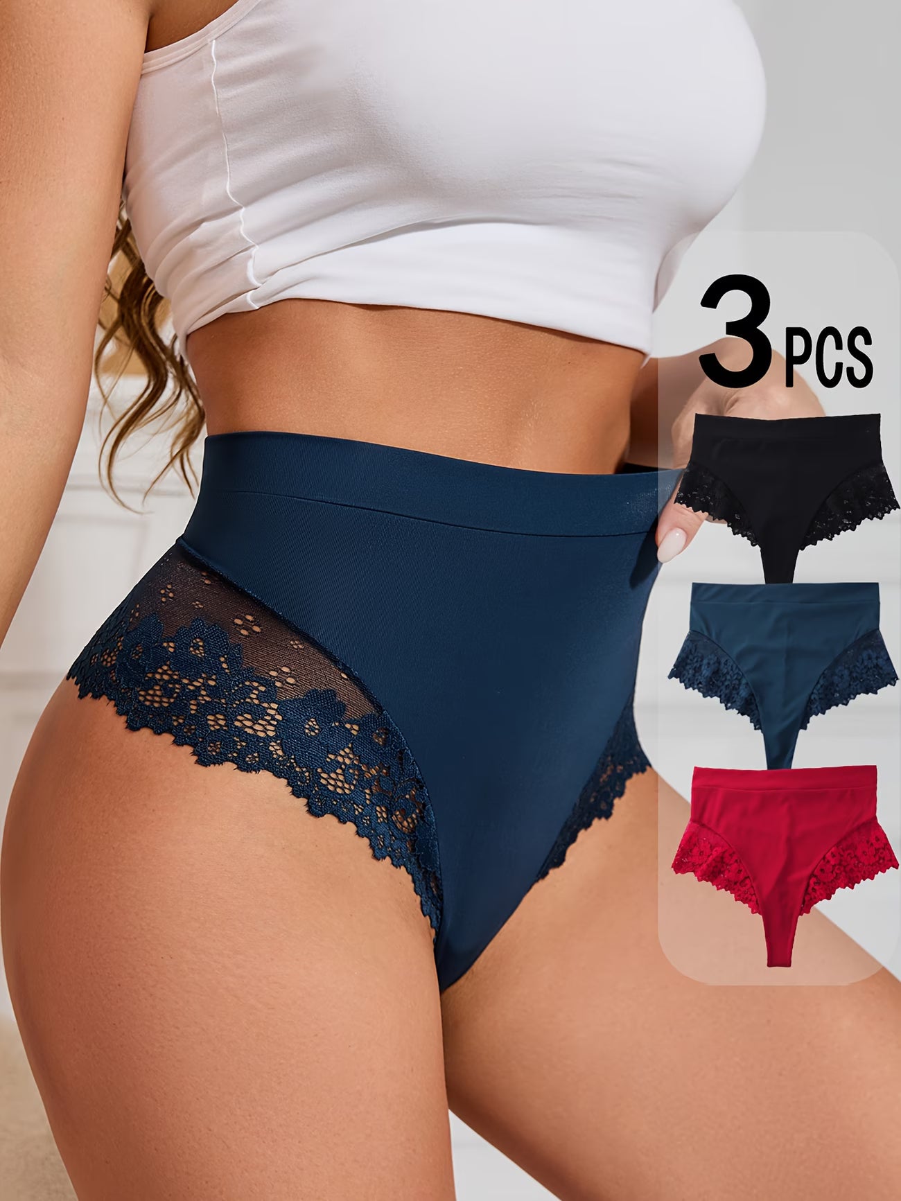💖✨Panty encaje Intimia™ 🌸 Diseñada para sentirte increíble🌸