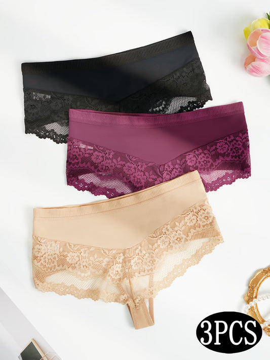 💖✨Panty encaje Intimia™ 🌸 Diseñada para sentirte increíble🌸